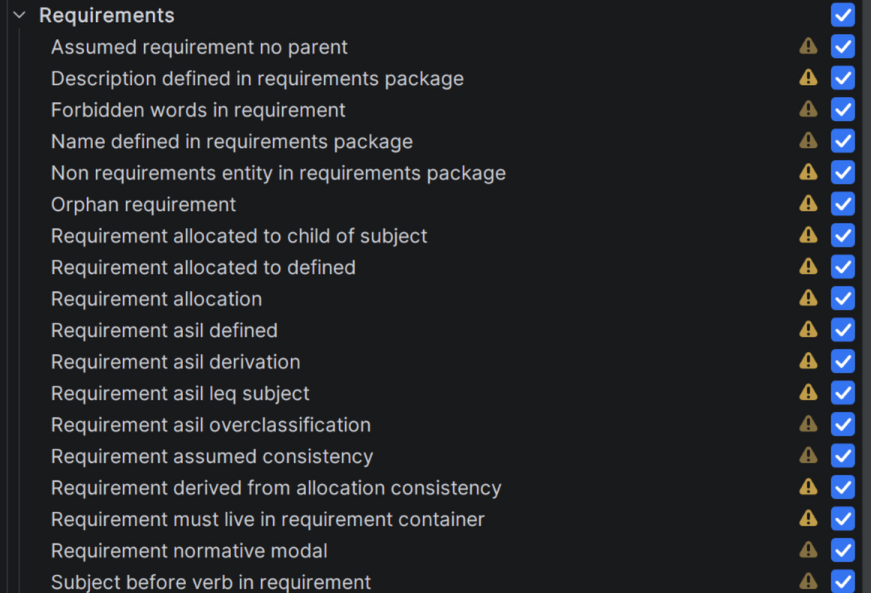 STIG requirement inspections grouped in IntelliJ IDEA STIG requirement inspections grouped in IntelliJ IDEA